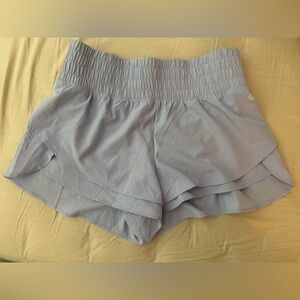 Apana Sky Blue Yoga Shorts